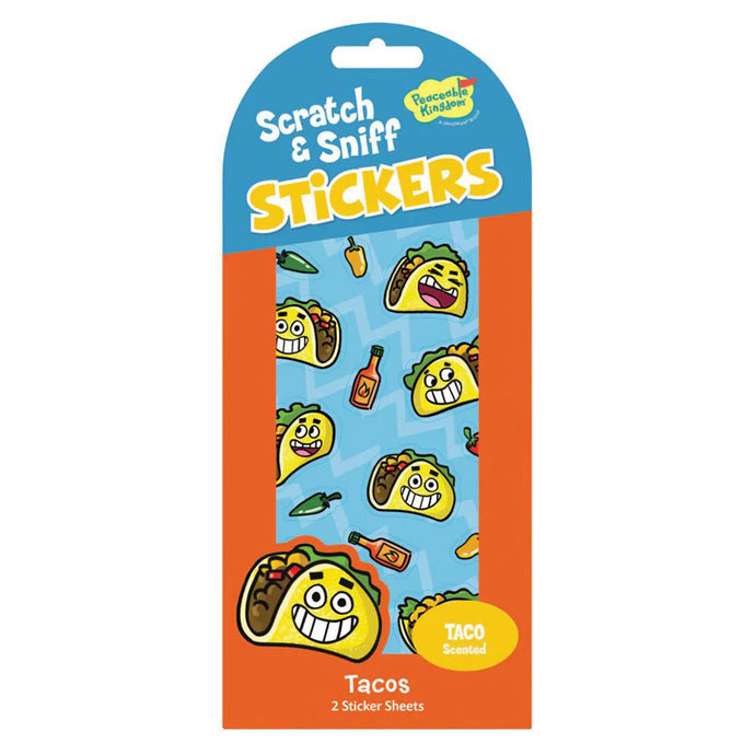 Tacos Scratch & Sniff Stickers