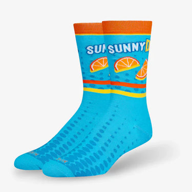 Odd Sox Sunny D Slices Crew Socks Size L