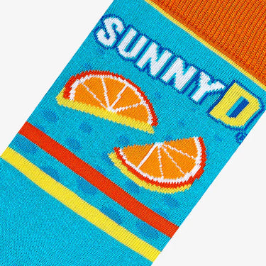 Odd Sox Sunny D Slices Crew Socks Size L