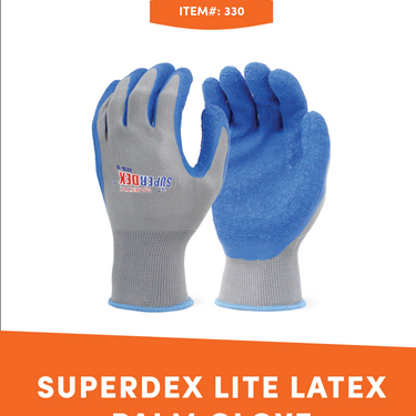 Superdex Lite Latex Palm Glove Small