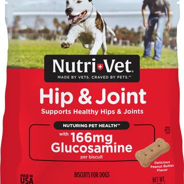 Nutri-Vet Hip & Joint Peanut Dog Biscuits
