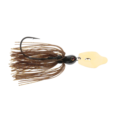 Strike King 1/2oz Thunder Cricket Vibrating Swim Jig (Green Pumpkin)