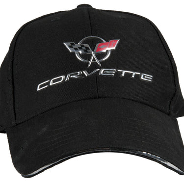 Corvette C5 Logo Liquid Metal Cap