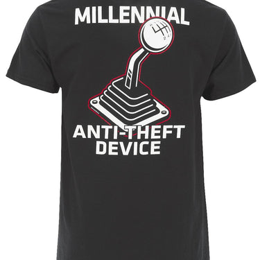 Millennial Anti-Theft Device T-Shirt (Black) Size XL