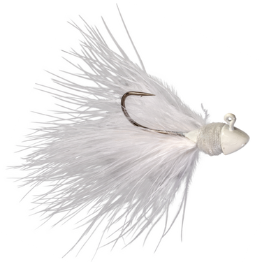 Strike King Tour Grade Hair Jig 1/4oz 2PK (White)