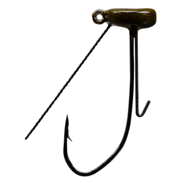 Strike King Tour Grade Ned Rig Weedless Head (Green Pumpkin)