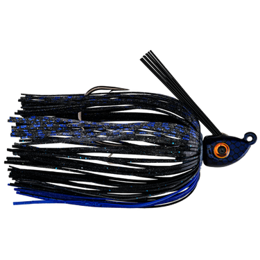 Strike King 1/4oz Tour Grade Swim Jig (Black/Blue)