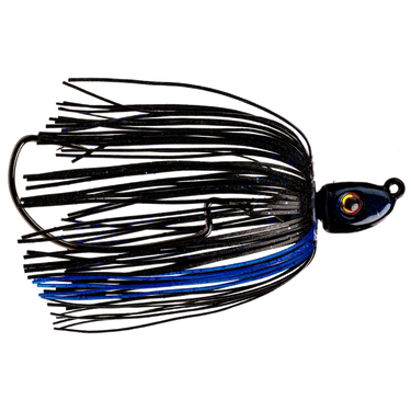 Strike King 3/8oz Tour Grade Swinging Swim Jig (Black & Blue)