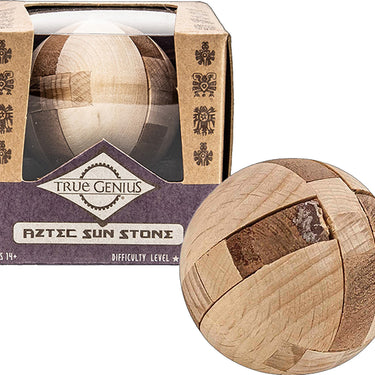 True Genius Wood and Metal Brainteaser Puzzles