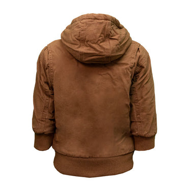 Key Toddler Insulated Fleece-Lined Jacket (Brown) Size 4T