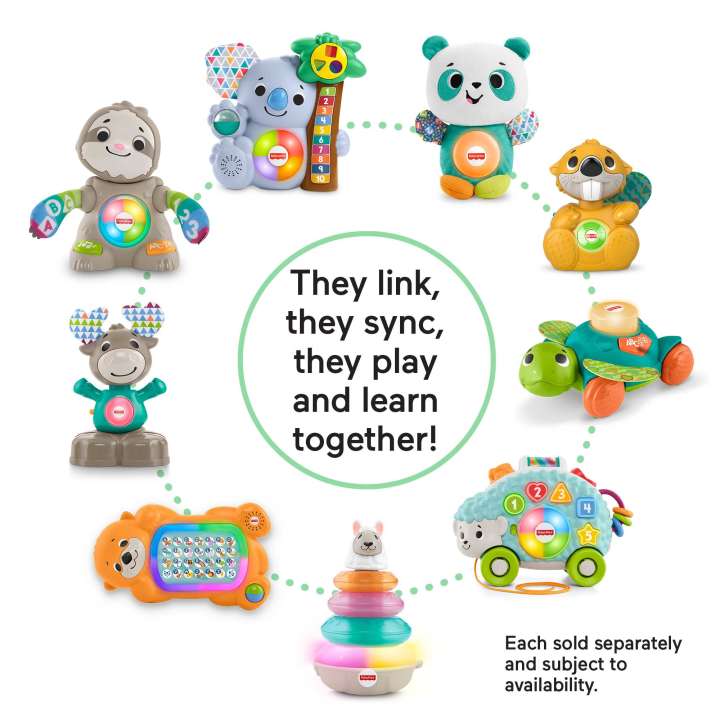 Load image into Gallery viewer, Linkimals Sit-To-Crawl Sea Turtle Musical Baby Toy
