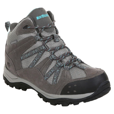 Northside Women's Freemont Waterproof Hiking Boot (Grey/Aqua) Size 6