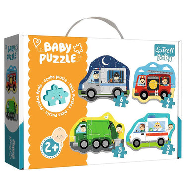 Baby Classic: Vehicles and Jobs Puzzle