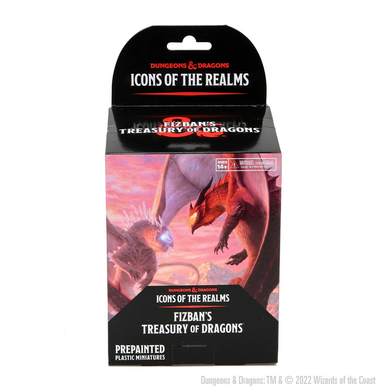 Load image into Gallery viewer, D&amp;D ICONS OF THE REALMS: FIZBAN&#39;S TREASURY OF DRAGONS BOOSTER BOX (1 BOX PER PURCHASE)
