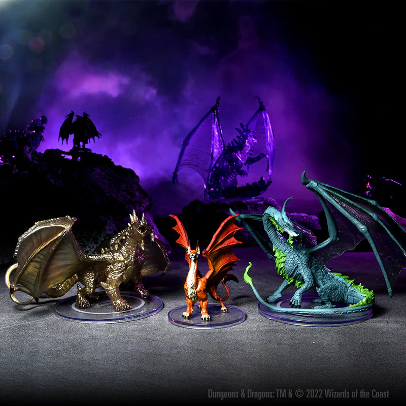 Load image into Gallery viewer, D&amp;D ICONS OF THE REALMS: FIZBAN&#39;S TREASURY OF DRAGONS BOOSTER BOX (1 BOX PER PURCHASE)
