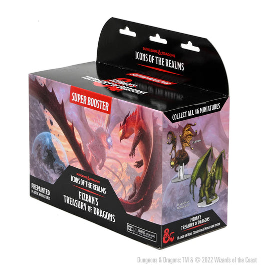 D&D ICONS OF THE REALMS: FIZBAN'S TREASURY OF DRAGONS BOOSTER BOX (1 BOX PER PURCHASE)