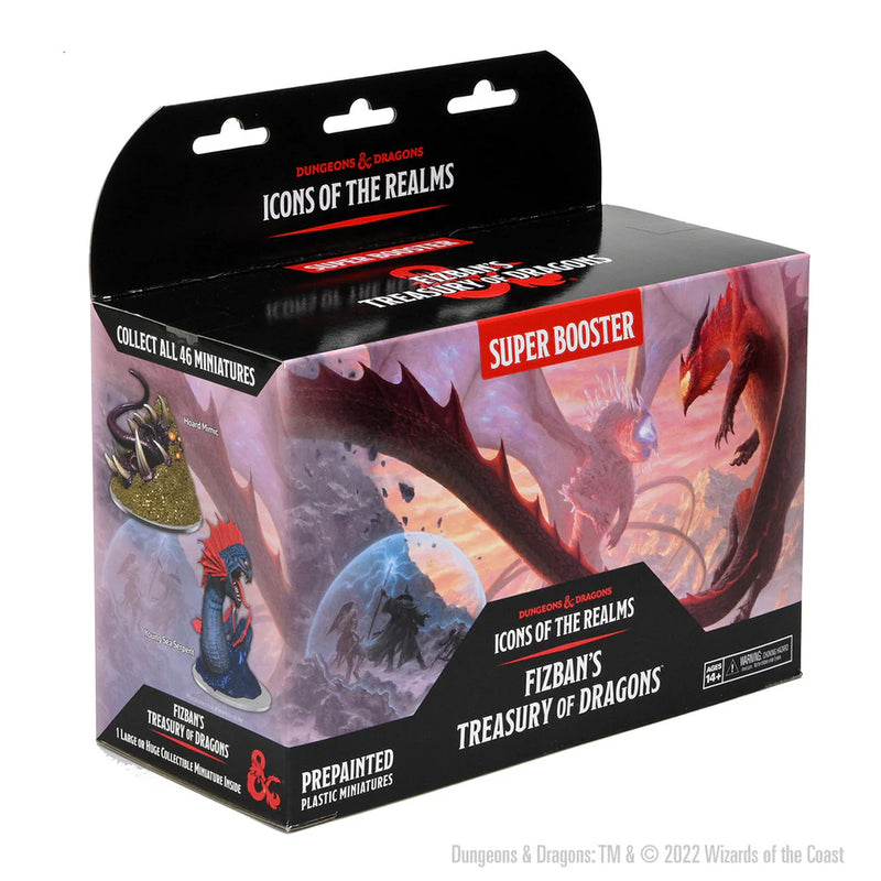 Load image into Gallery viewer, D&amp;D ICONS OF THE REALMS: FIZBAN&#39;S TREASURY OF DRAGONS BOOSTER BOX (1 BOX PER PURCHASE)
