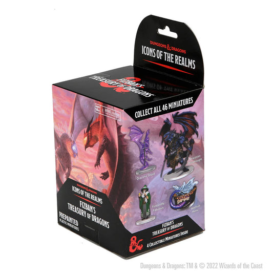 D&D ICONS OF THE REALMS: FIZBAN'S TREASURY OF DRAGONS BOOSTER BOX (1 BOX PER PURCHASE)