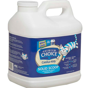 Premium Choice Litter Carefree Kitty Unscented All Natural Scoop Cat Litter