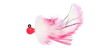 Hawken Outdoors Aerojig 3/8oz Twitching Jig (Cerise/White)
