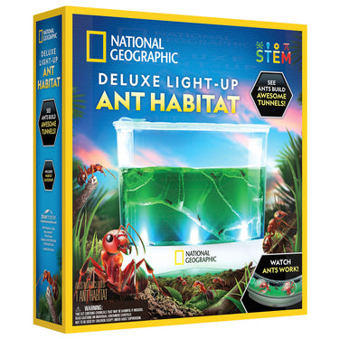 National Geographic Deluxe Light-Up Ant Habitat Kit