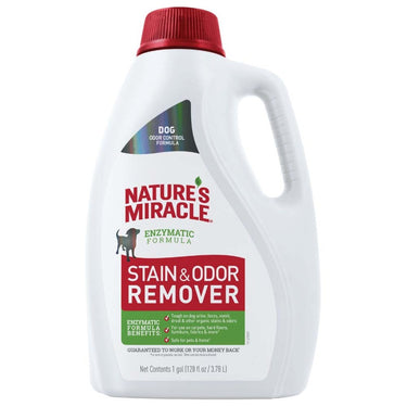 Nature's Miracle Dog Stain & Odor Remover Pour 1gal