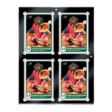 Ultra Pro One-Touch 35pt Black 4-Card Magnetic Card Holder