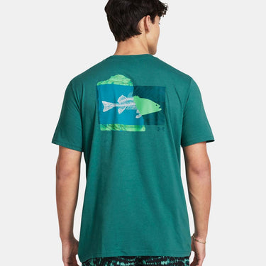 Under Armour Men's Coastal Bass T-Shirt (Teal) Sizes M-XXL