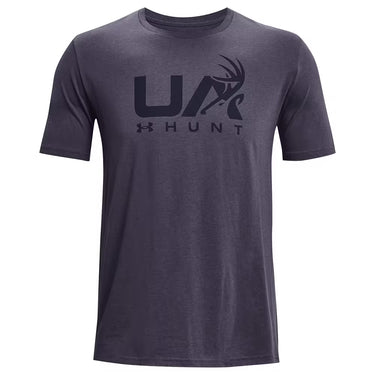 Under Armour Antler Hunt Icon Short Sleeve T-Shirt (Tempered Steel/Midnight Navy) Sizes M-3XL