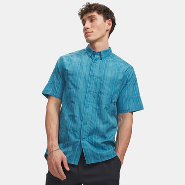 Under Armour Men's Outdoor Essential Shirt (Wham Blue/Boundless Blue) Size XXL