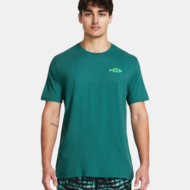 Under Armour Men's Coastal Bass T-Shirt (Teal) Sizes M-XXL