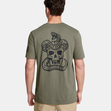 Under Armour UA Tactical Division Men's Short Sleeve (Marine OD Green/Black) Size M