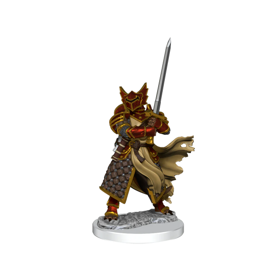 D&D FRAMEWORKS: DRAGONBORN PALADIN MALE - UNPAINTED AND UNASSEMBLED