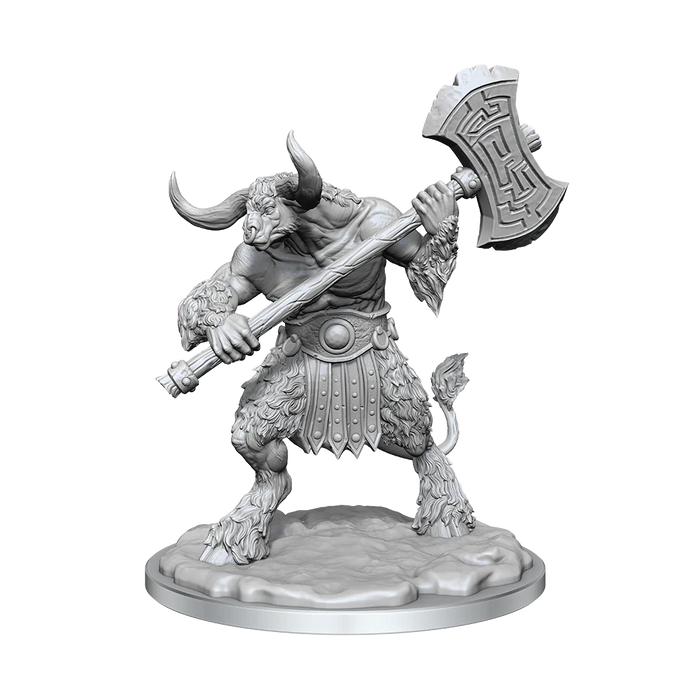 D&D FRAMEWORKS: MINOTAUR - UNPAINTED AND UNASSEMBLED