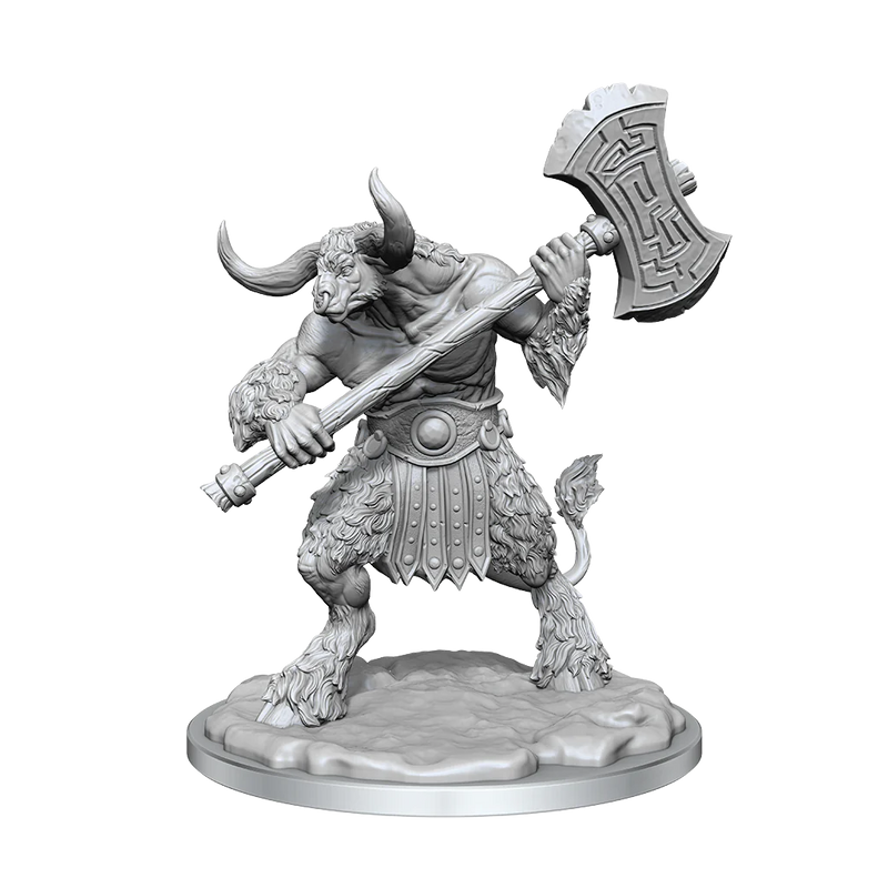 Load image into Gallery viewer, D&amp;D FRAMEWORKS: MINOTAUR - UNPAINTED AND UNASSEMBLED
