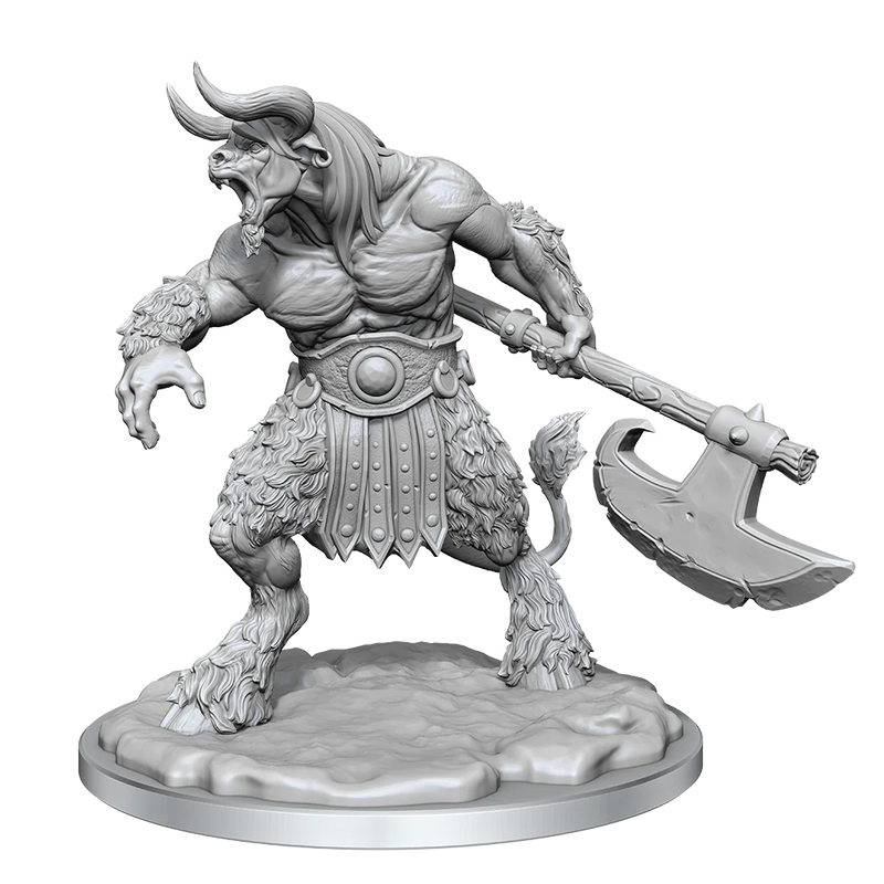 Load image into Gallery viewer, D&amp;D FRAMEWORKS: MINOTAUR - UNPAINTED AND UNASSEMBLED
