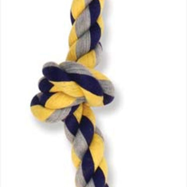 Mammoth Pet Products Cottonblend 3 Knot Rope Tug Toy 15"
