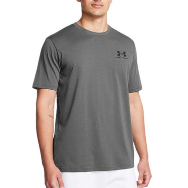 Under Armour Left Chest Logo Men's Short Sleeve (Castlerock) Size XL