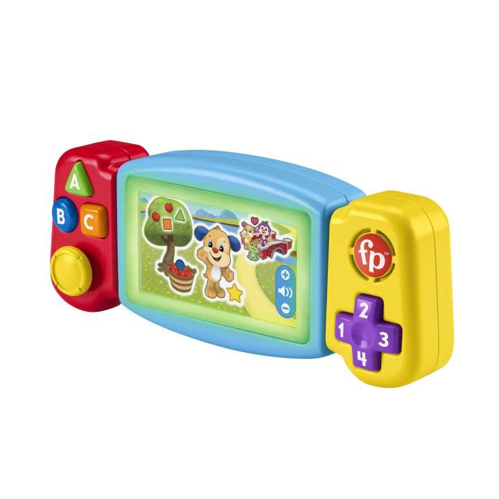 Load image into Gallery viewer, Fisher-Price Laugh &amp; Learn Twist &amp; Learn Gamer Pretend Video Game
