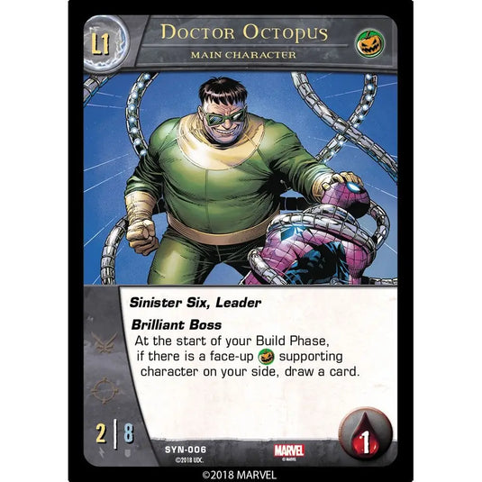 Upper Deck Vs. System® 2PCG®: Sinister Syndicate