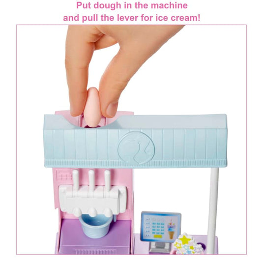 Barbie Ice Cream Shop Playset with Doll