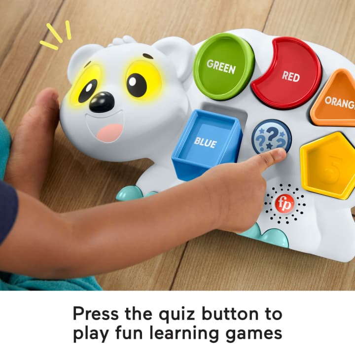 Load image into Gallery viewer, Fisher-Price Linkimals Puzzlin’ Shapes Polar Bear
