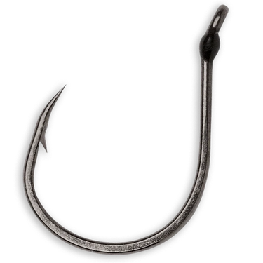 VMC #2/0 Wide Gap Wacky Hooks 6-Pack (Black Nickel)