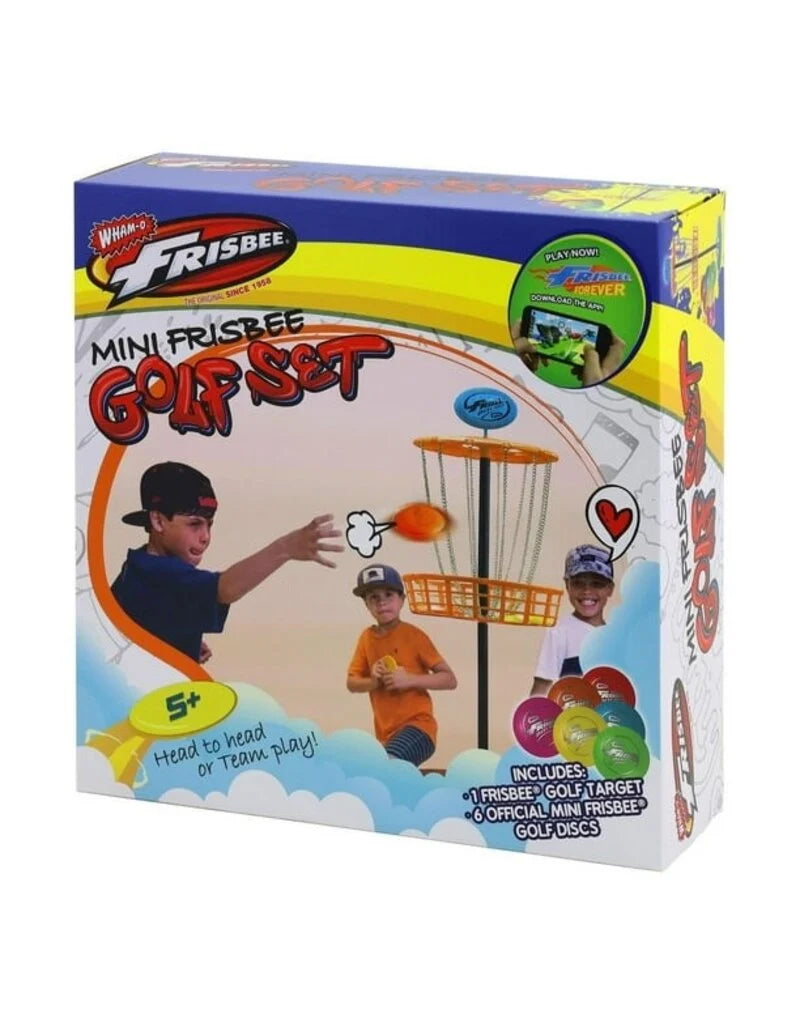 Load image into Gallery viewer, WHAM-O WHA 51091 MINI FRISBEE GOLF SET
