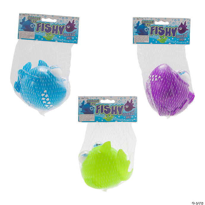 Wiggle Eye Fish Gel Bead Squeeze Toys