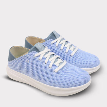Mykos Winona Women's Lace-Up Sneaker (Light Blue) Size 9
