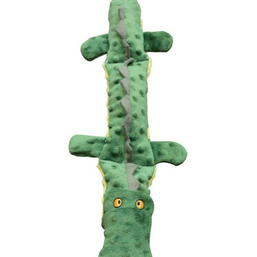 Skinneeez Extreme Dog Toy Triple Squeaker Croc