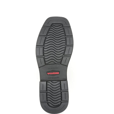 Wolverine Men's Rancher Level Pull-On Work Wellington (Black/Brown) Size 9M