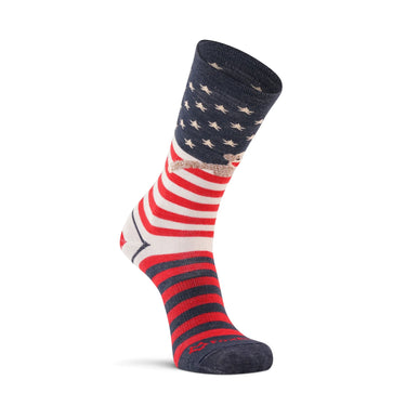 Fox River Women's Monkey Flag Ultra-Lightweight Crew Everyday Sock (Navy) Size S