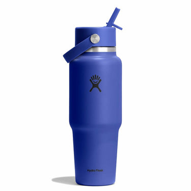 Hydro Flask 32oz Travel Bottle with Flex Straw Cap (Capri Blue)